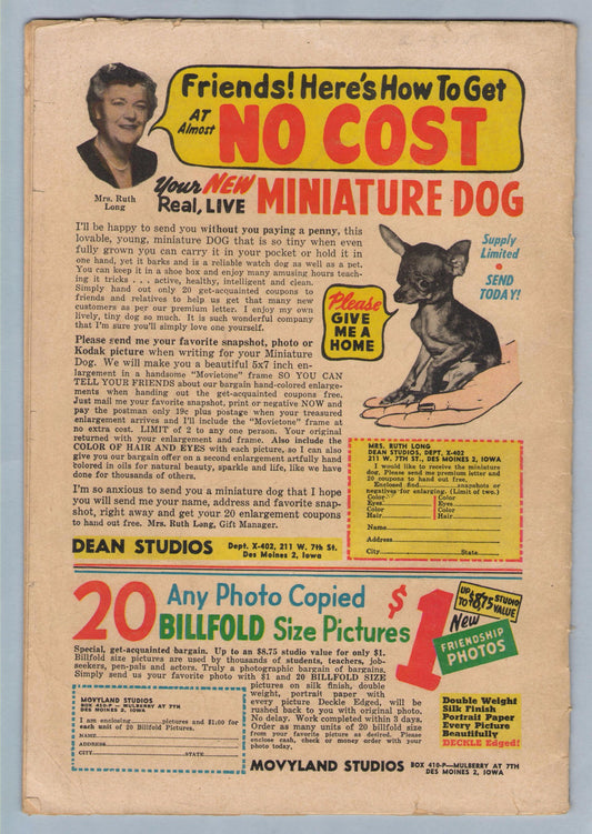 T-Man 26 (Jun 1955) VG- (3.5)