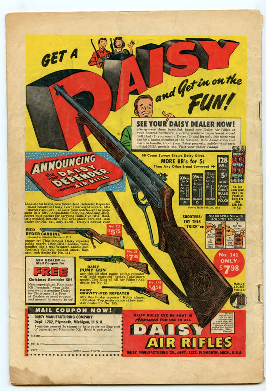 Tex Ritter Western 14 (Dec 1952) GD+ (2.5)