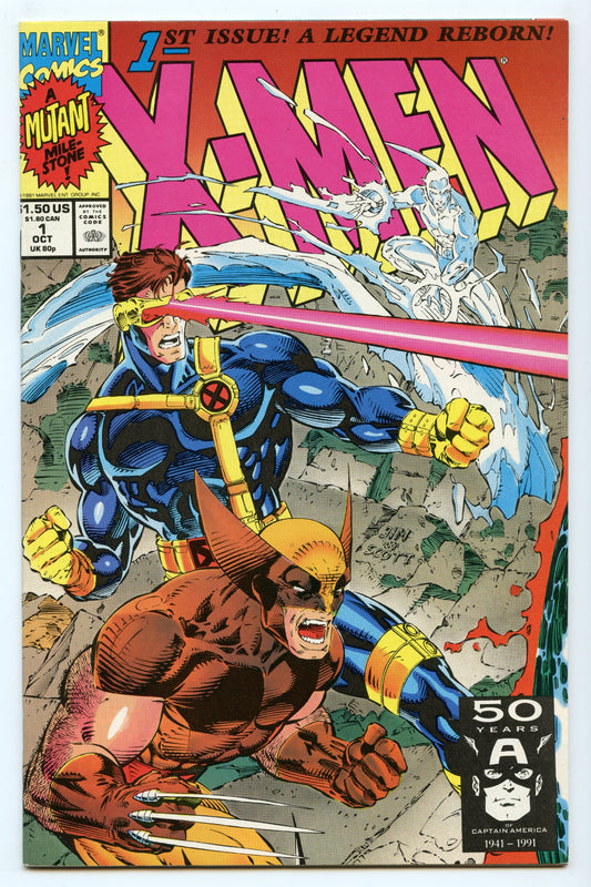 X-Men 1 Oct 1991 NM- (9.2) - Cover C