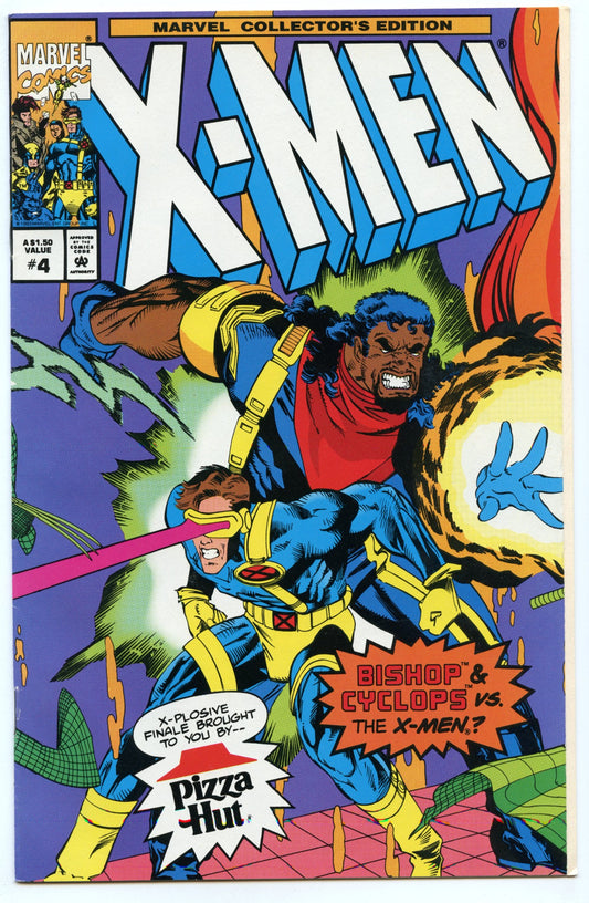 X-Men Collector's Edition 4 (1993) NM- (9.2) - Pizza Hut Giveaway