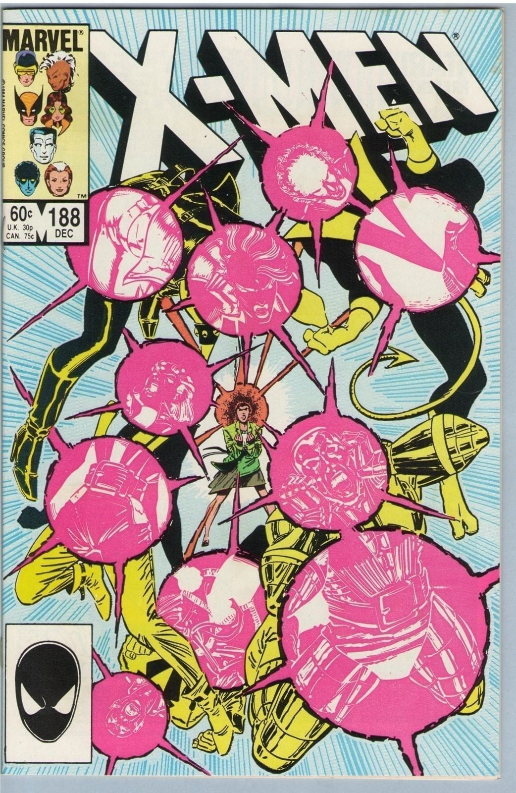 Uncanny X-Men 188 (Dec 1984) NM- (9.2)