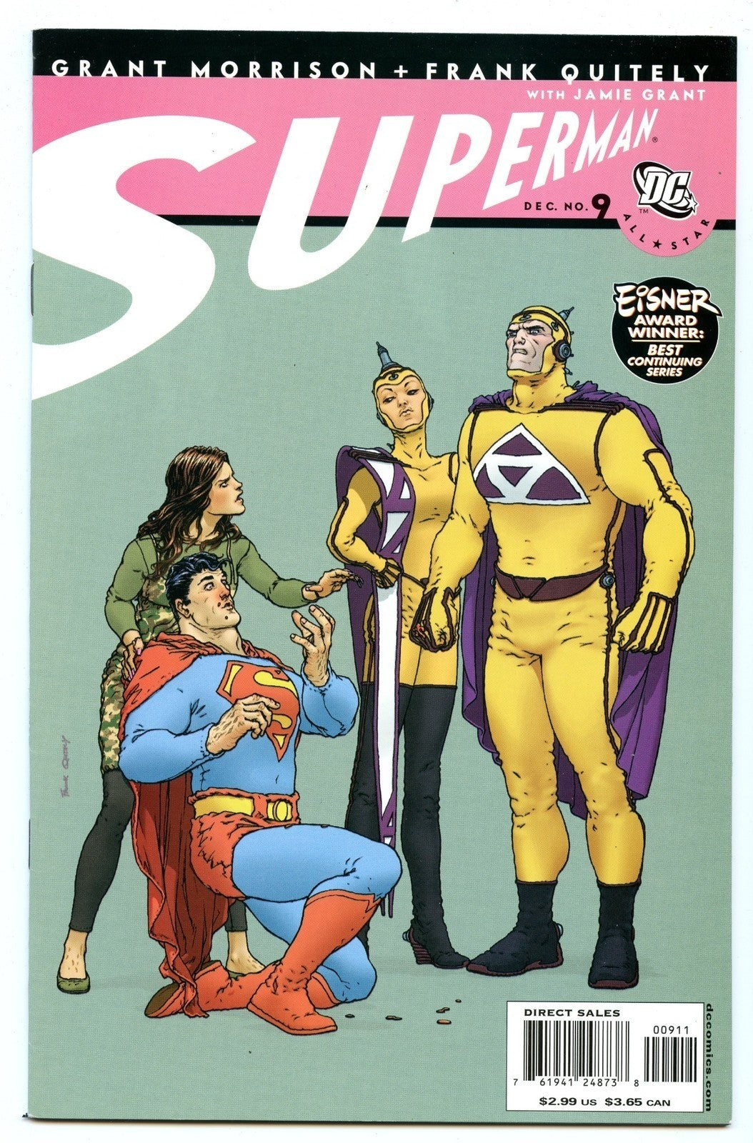 All Star Superman 9 (Dec 2007) NM- (9.2)