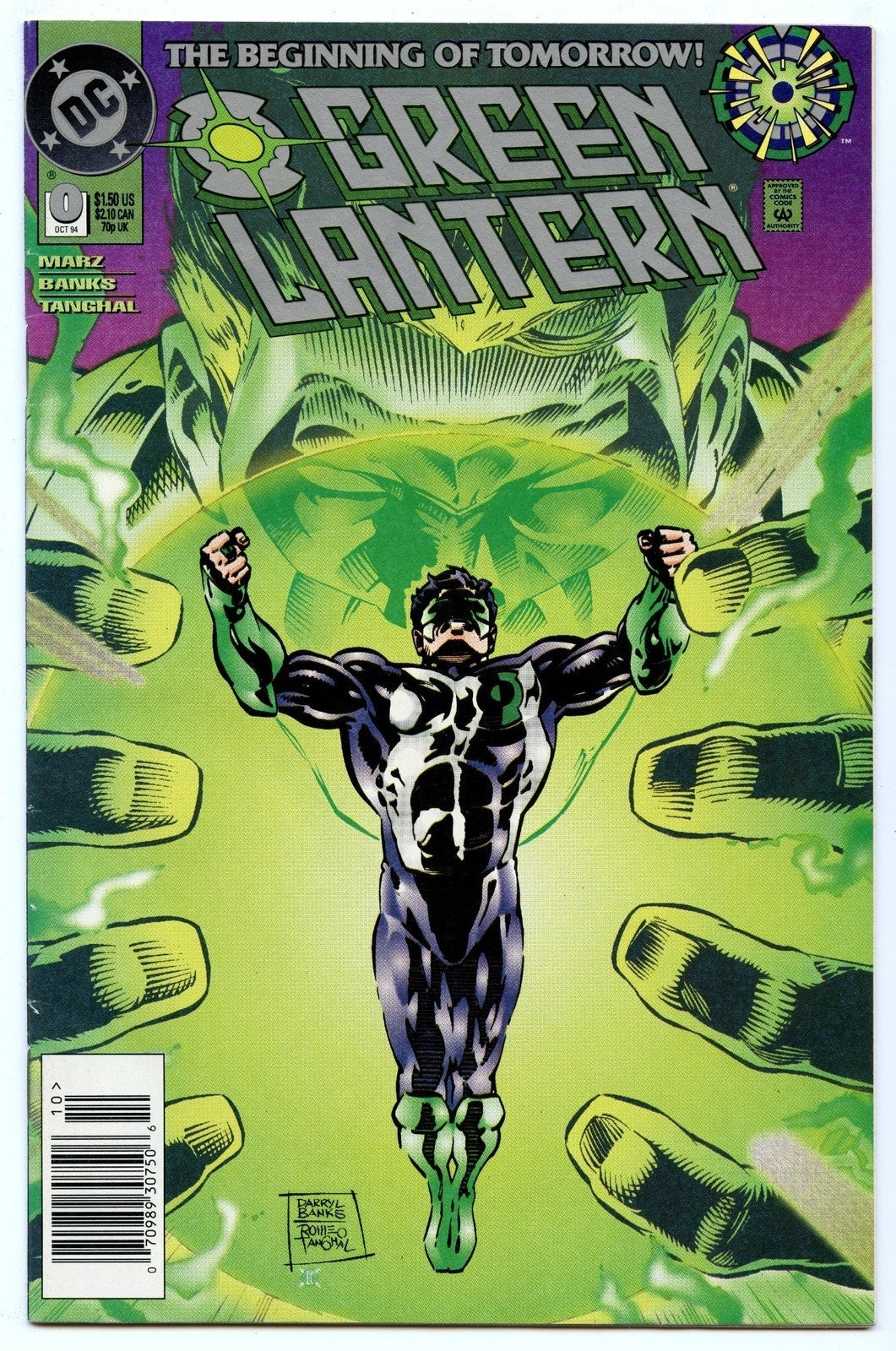 Green Lantern V3 0 (Oct 1994) NM- (9.2)