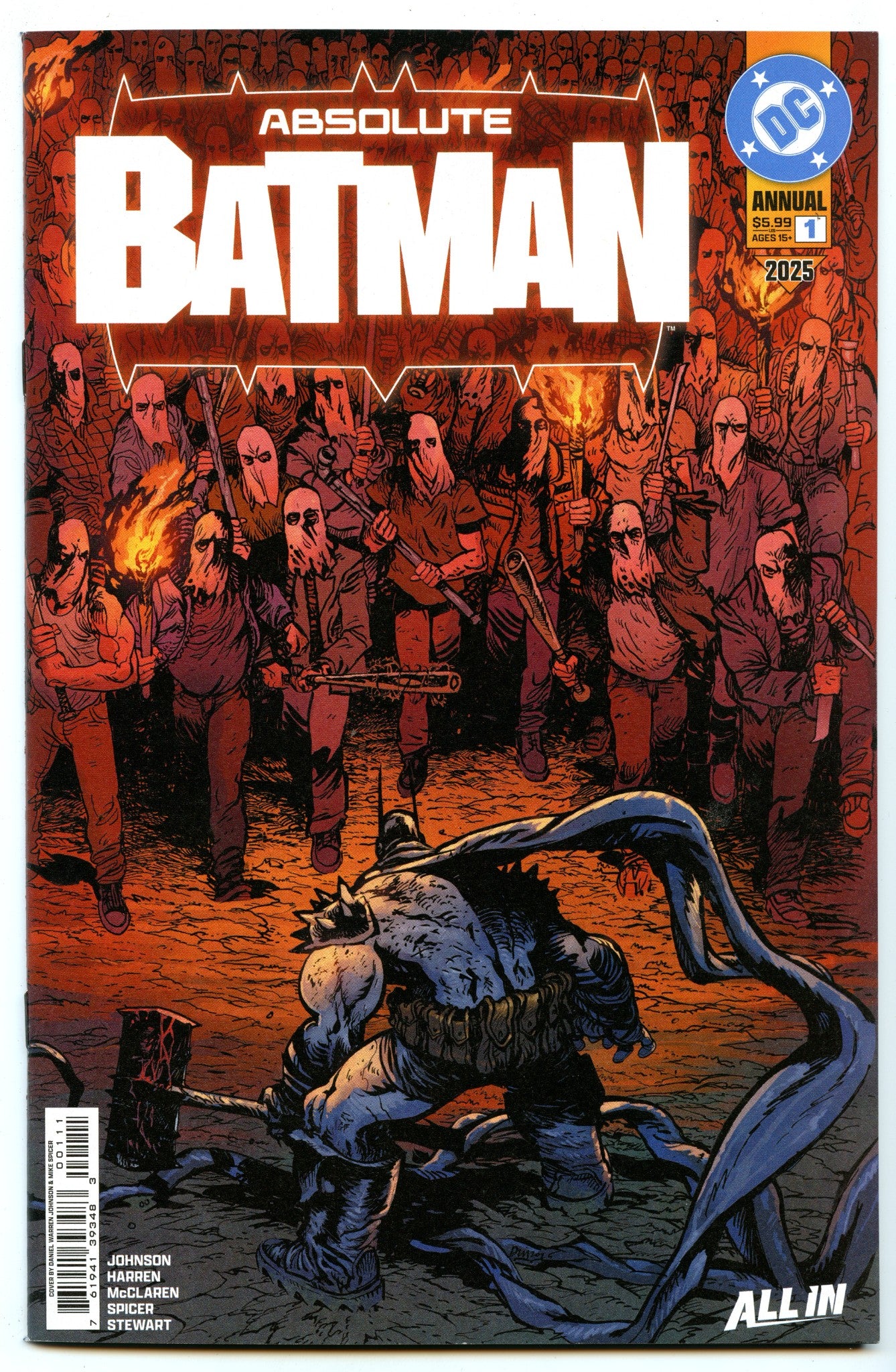 Absolute Batman Annual 1 (Dec 2025) NM- (9.2)