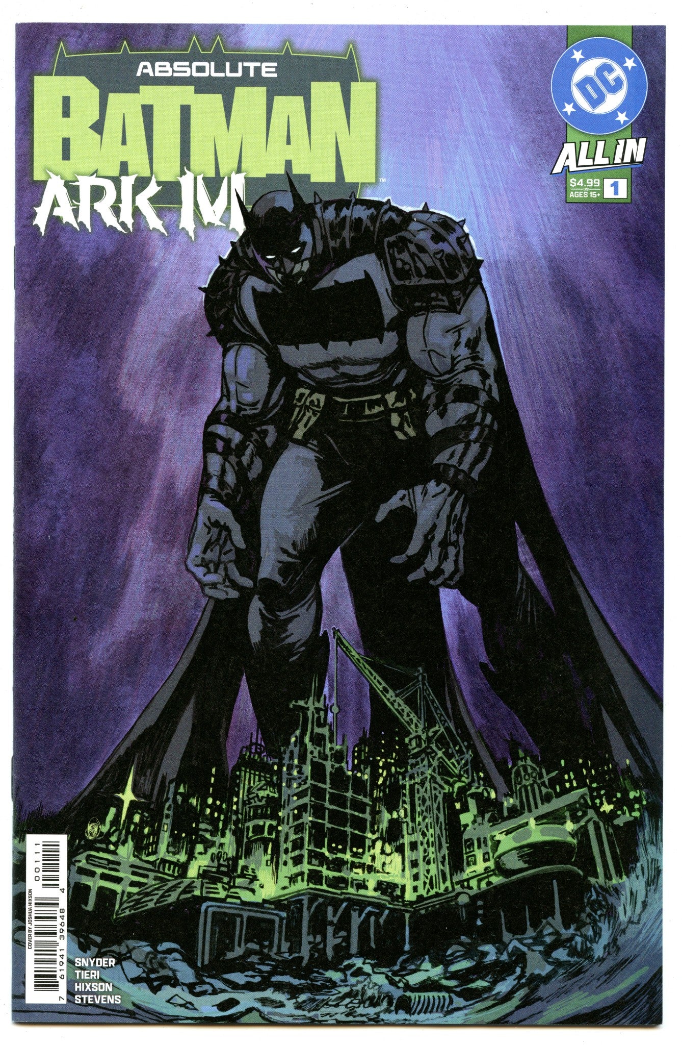 Absolute Batman: Ark M Special 1 (Mar 2026) NM- (9.2)