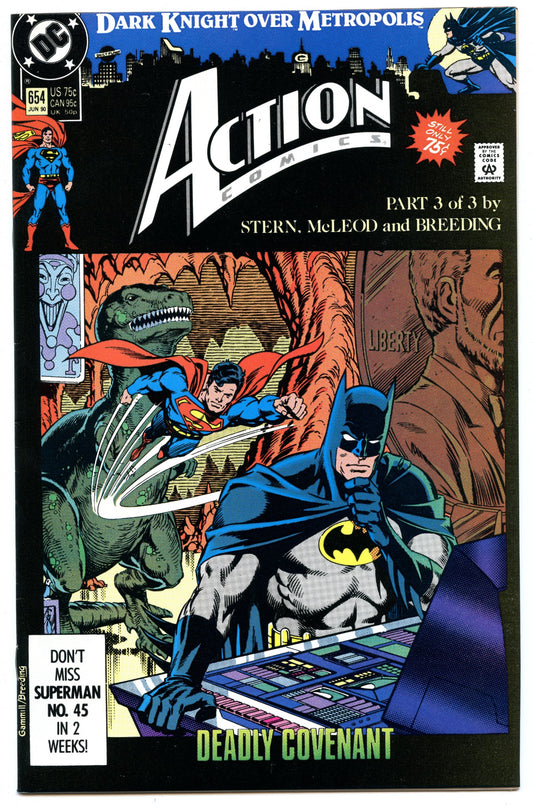 Action Comics 654 (Jun 1990) NM- (9.2)