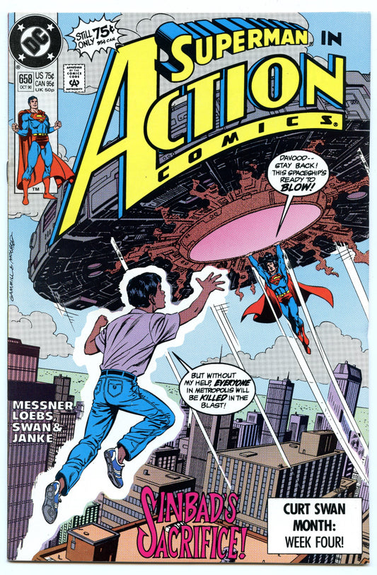 Action Comics 658 (Oct 1990) NM- (9.2)