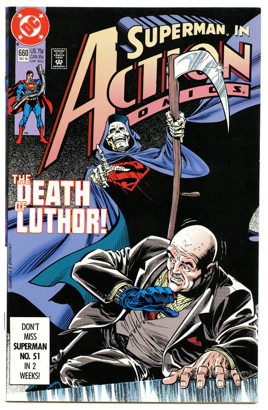 Action Comics 660 (Dec 1990) NM- (9.2)