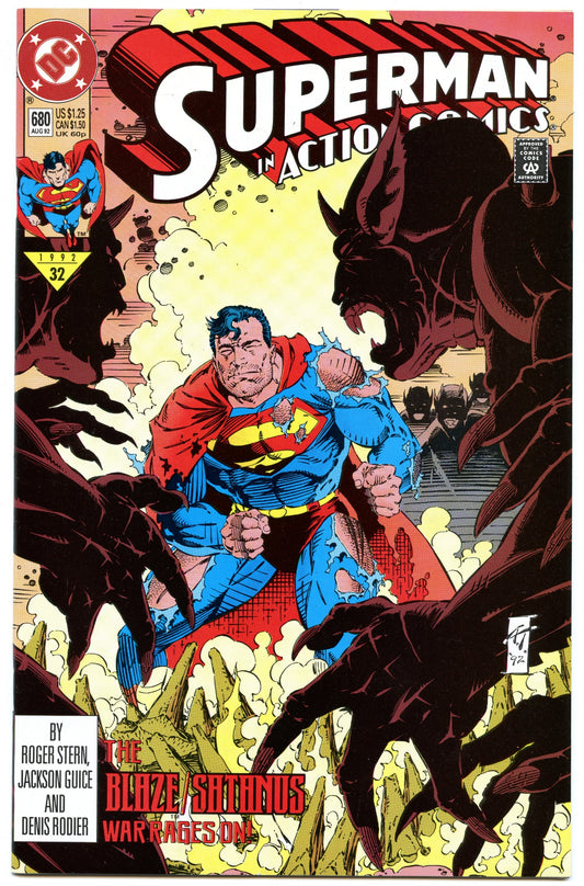 Action Comics 680 (Aug 1992) NM- (9.2)