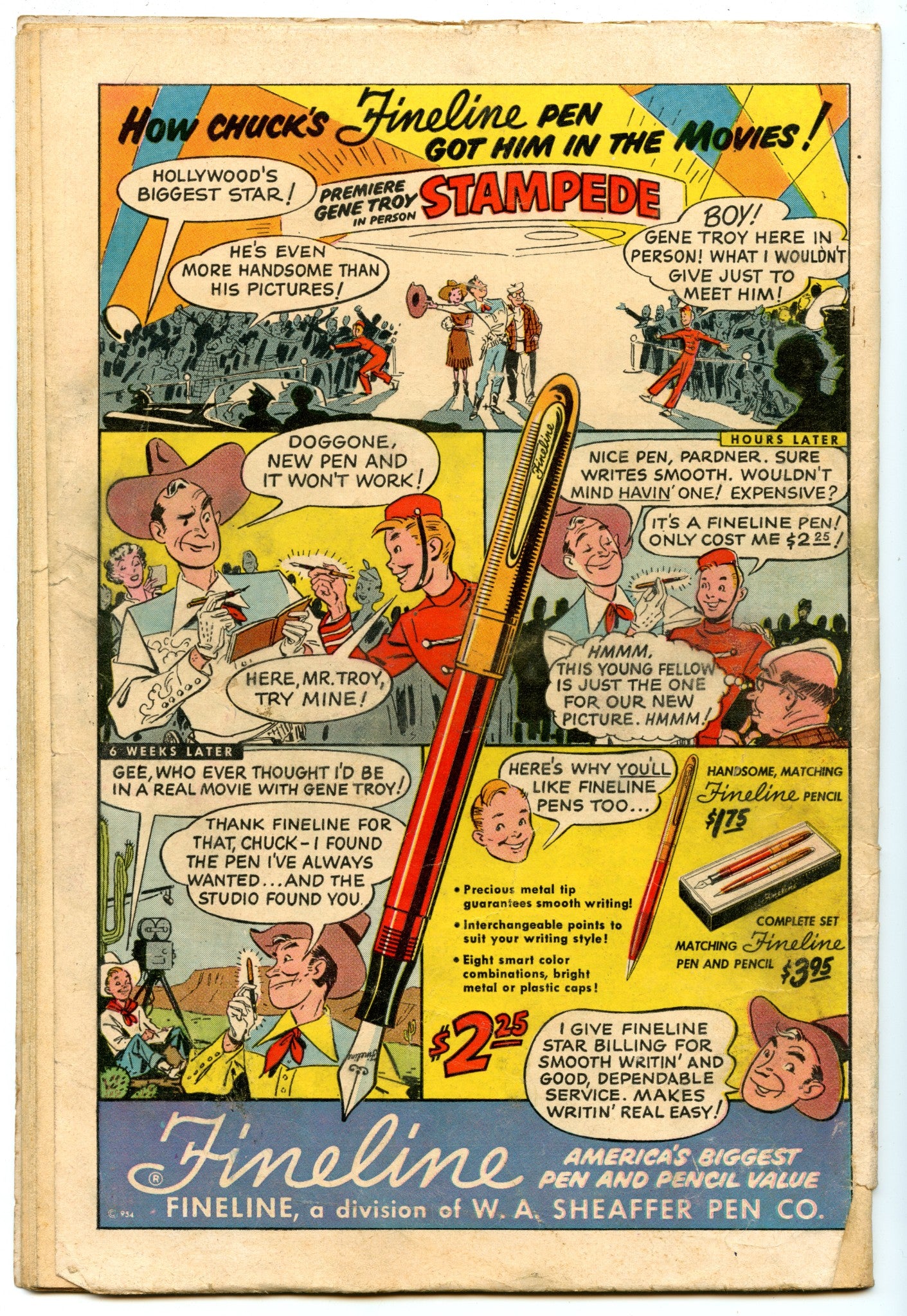 All-American Men of War 13 (Sep 1954) GD/VG (3.0)
