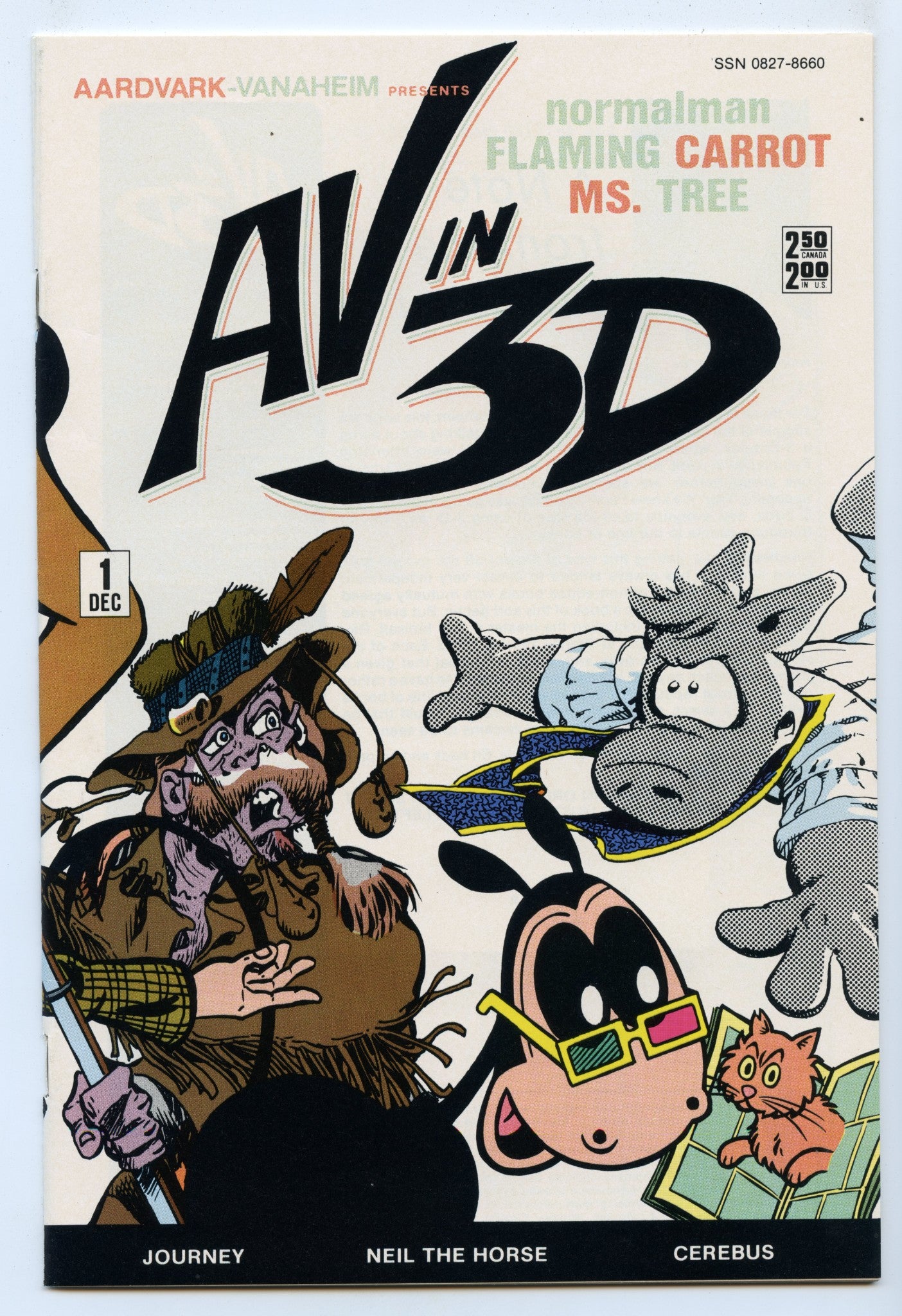 A-V in 3-D 1 (Dec 1984) NM- (9.2)