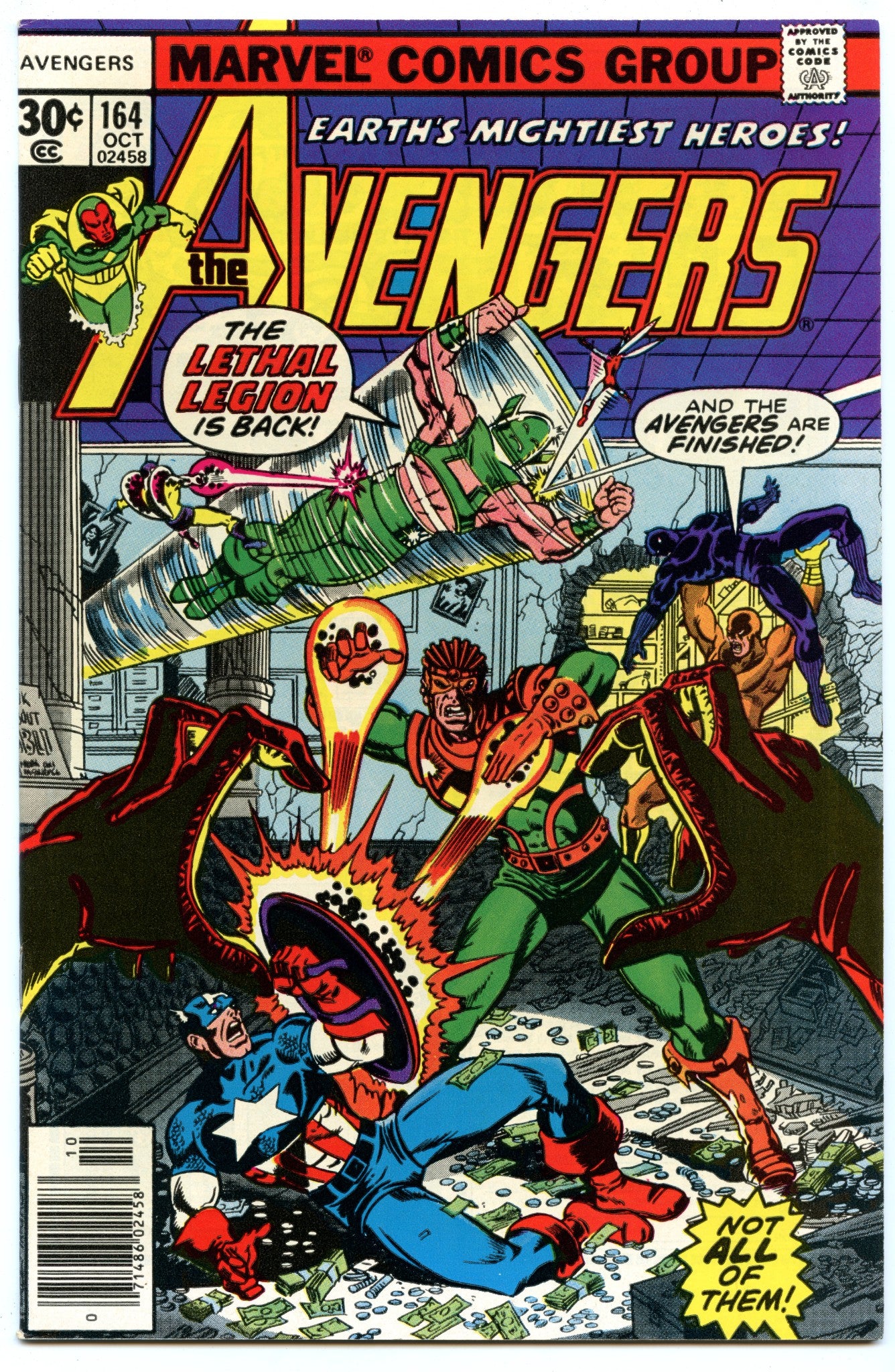 Avengers 164 (Oct 1977) VF/NM (9.0)