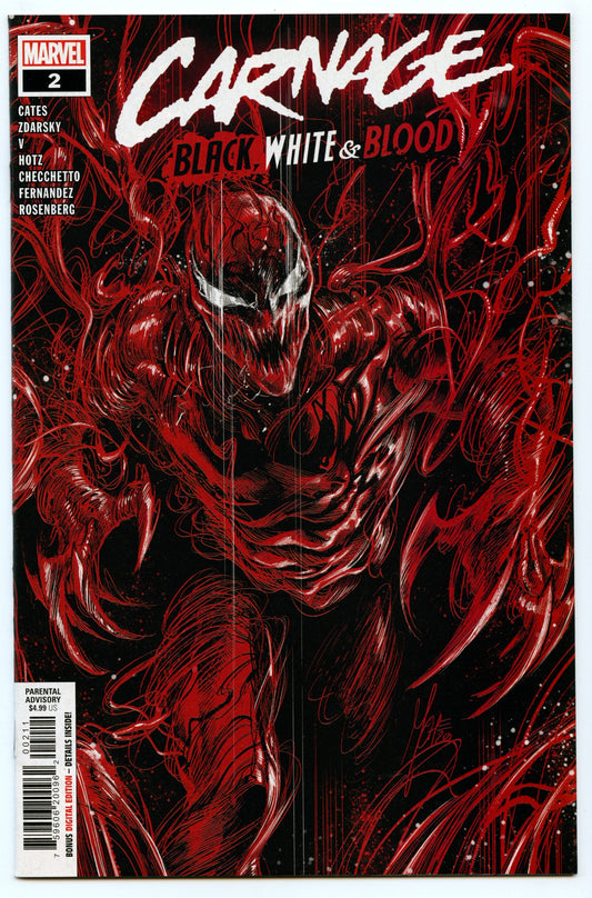 Carnage: Black, White & Blood 2 (Jun 2021) NM- (9.2)