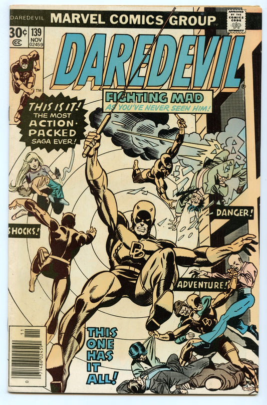 Daredevil 139 (Nov 1976) VG- (3.5)