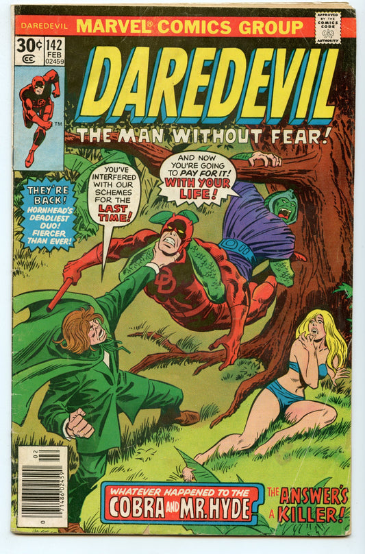 Daredevil 142 (Feb 1977) VG- (3.5)