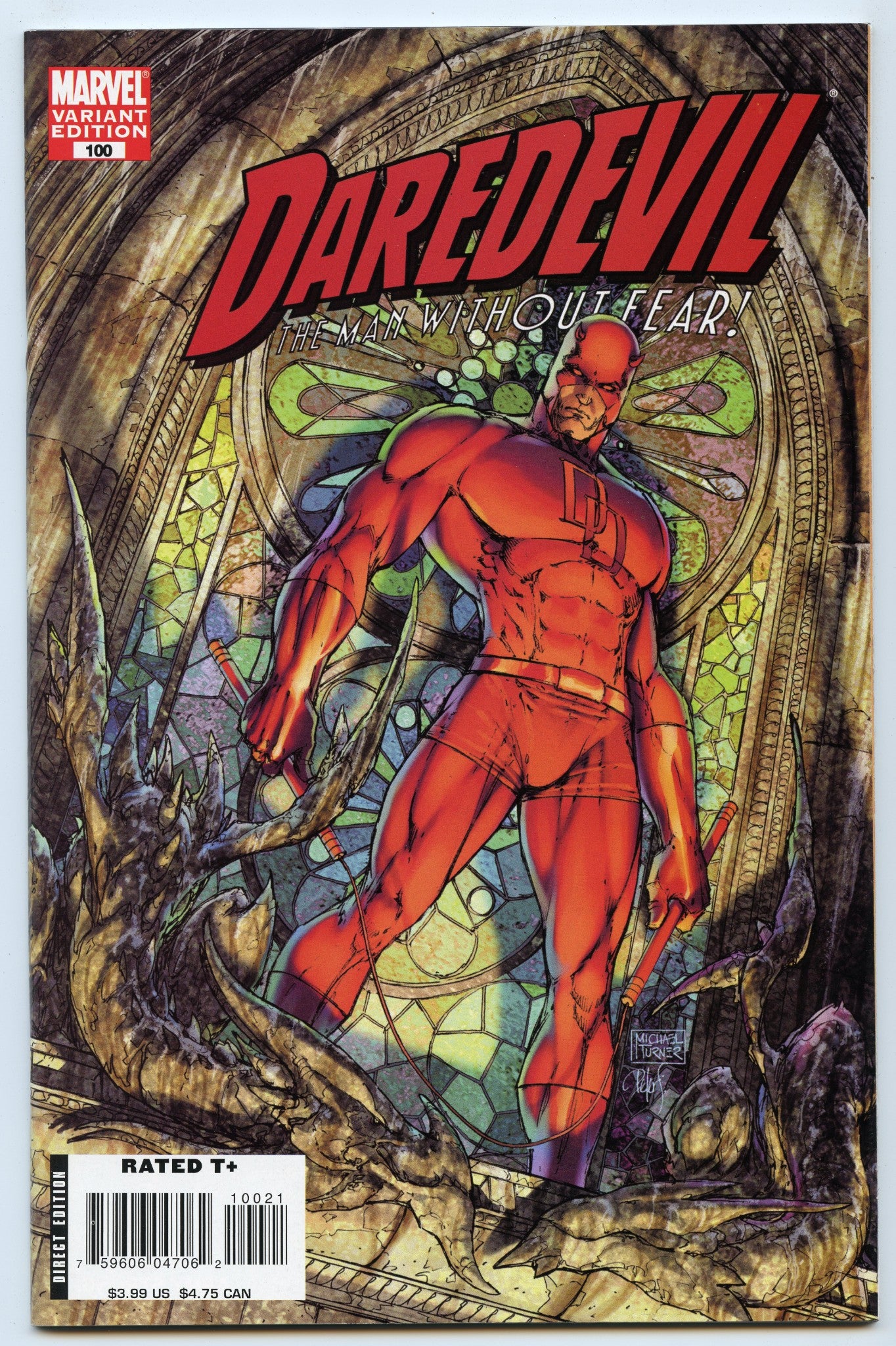 Daredevil 100 (Oct 2007) NM- (9.2) - variant cover