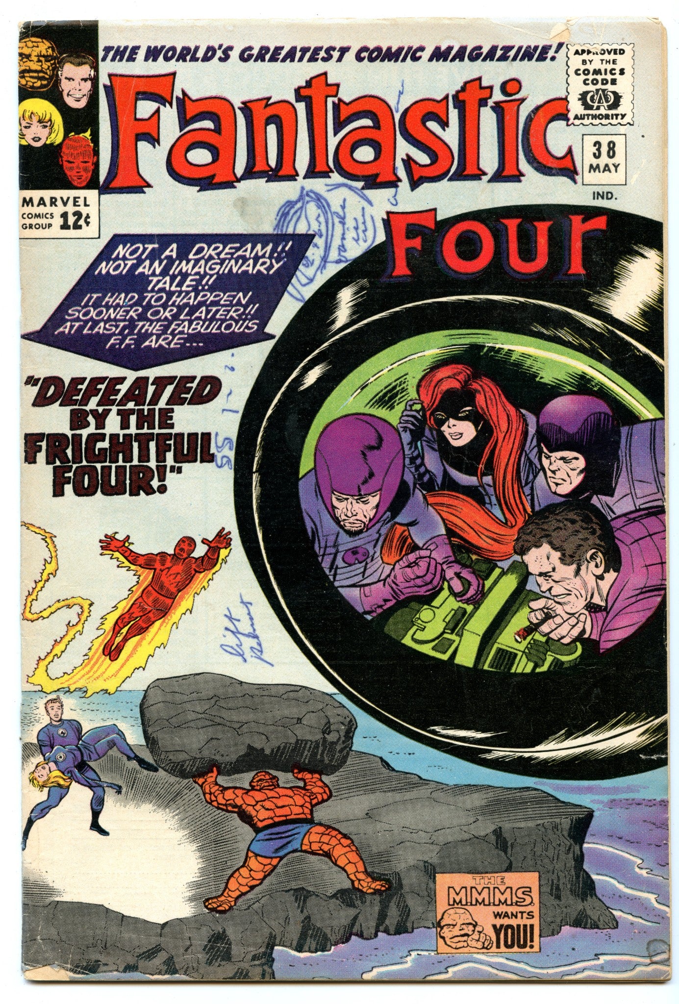 Fantastic Four 38 (May 1965) GD (2.0)