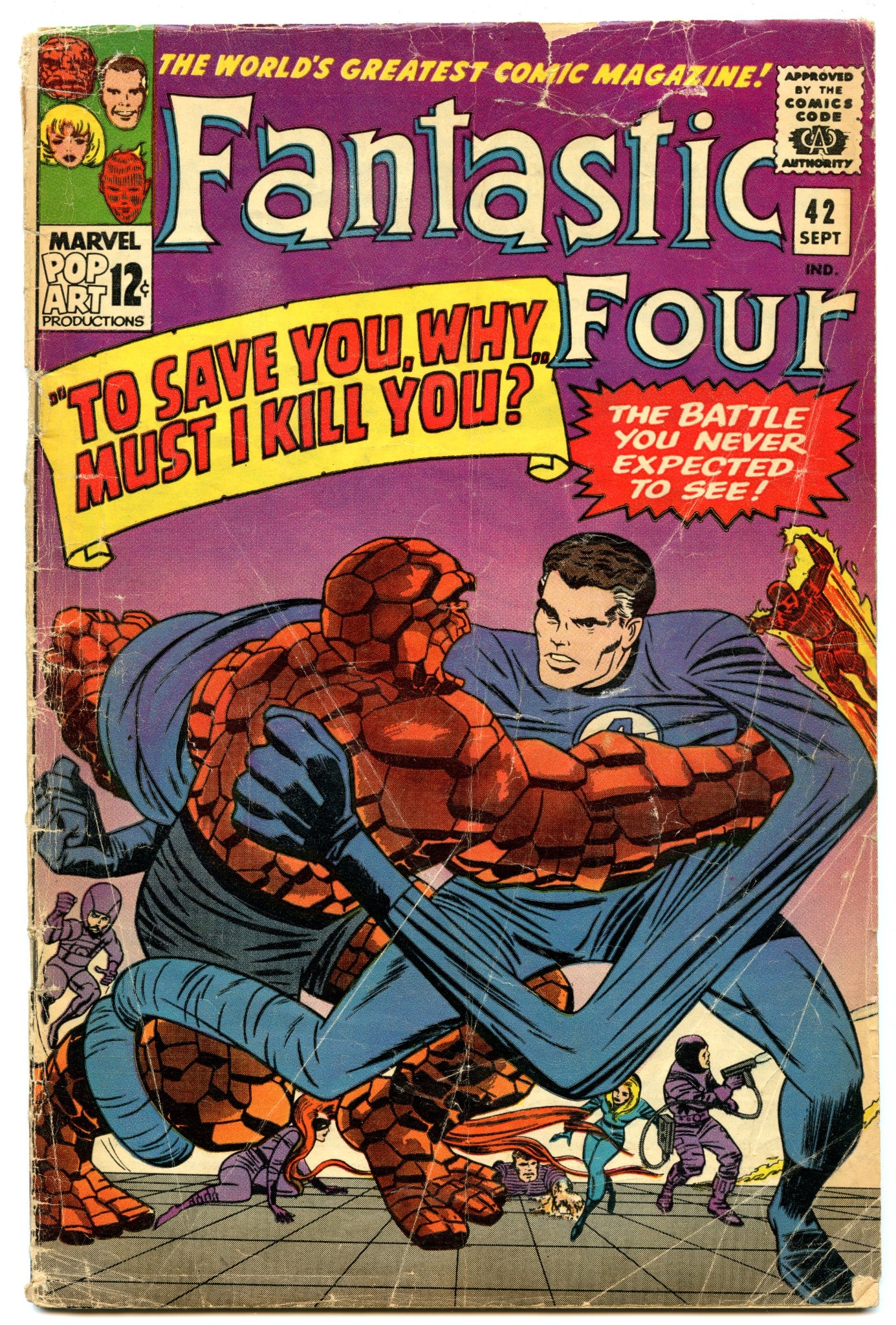 Fantastic Four 42 (Sep 1965) FA/GD (1.5)