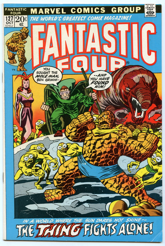 Fantastic Four 127 (Oct 1972) FI+ (6.5)