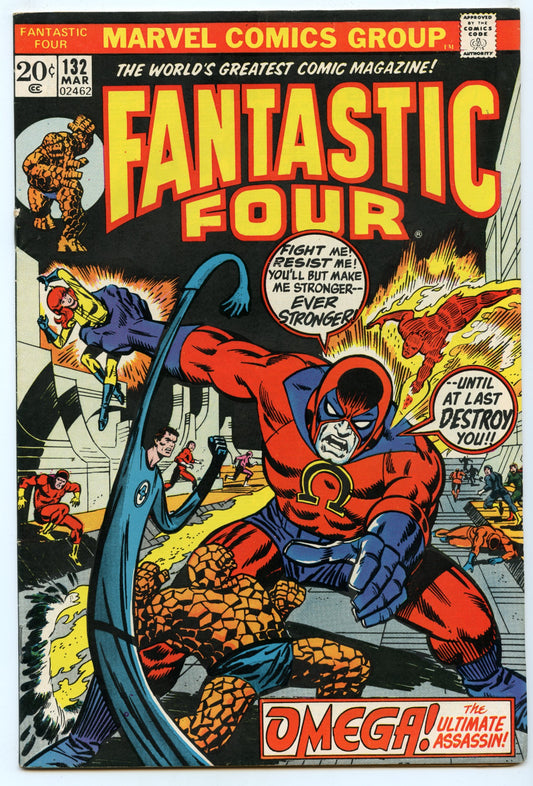 Fantastic Four 132 (Mar 1973) VF (8.0)