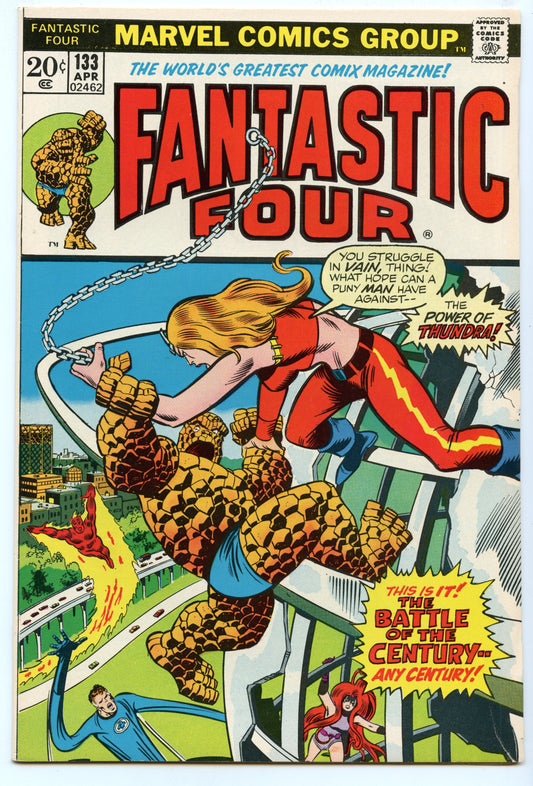 Fantastic Four 133 (Apr 1973) VF+ (8.5)