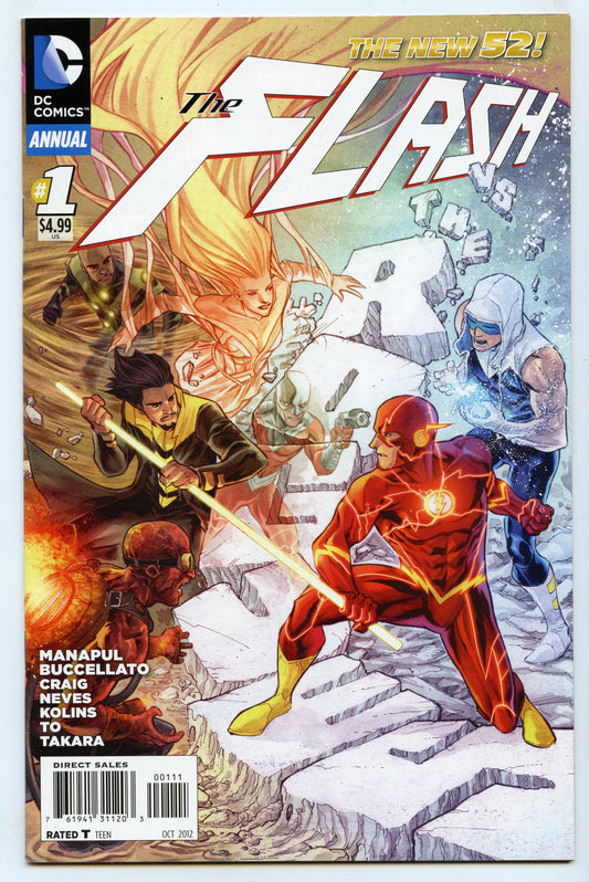 Flash V4 Annual 1 (Oct 2012) NM- (9.2)