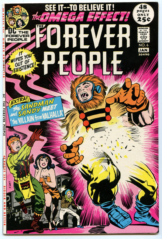 Forever People 6 (Jan 1972) NM- (9.2)