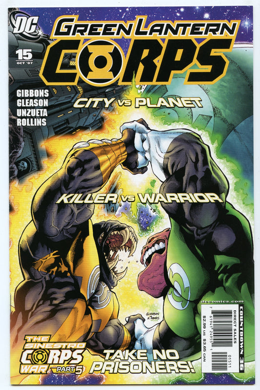 Green Lantern Corps 15 (Oct 2007) NM- (9.2)