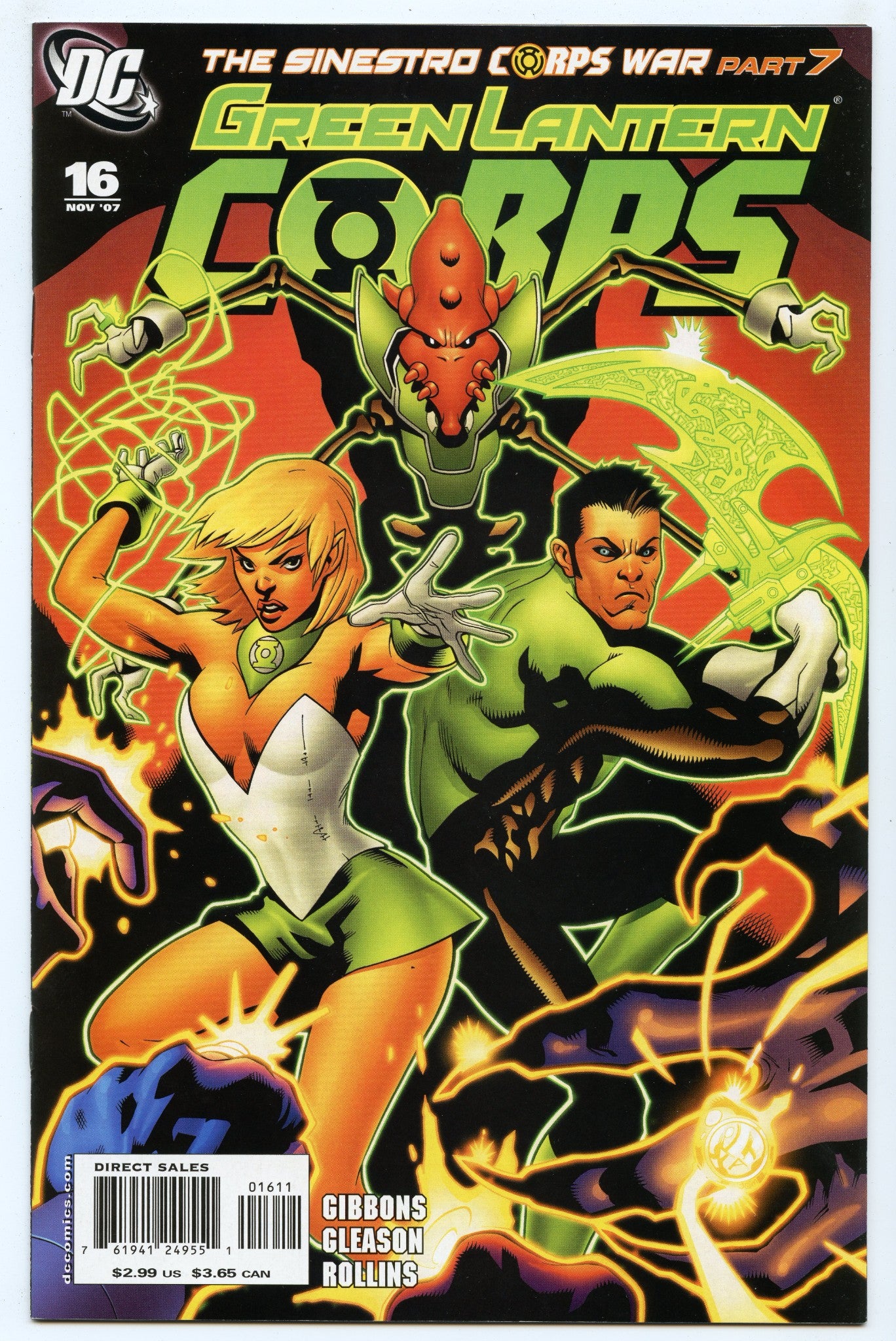 Green Lantern Corps 16 (Nov 2007) NM- (9.2)