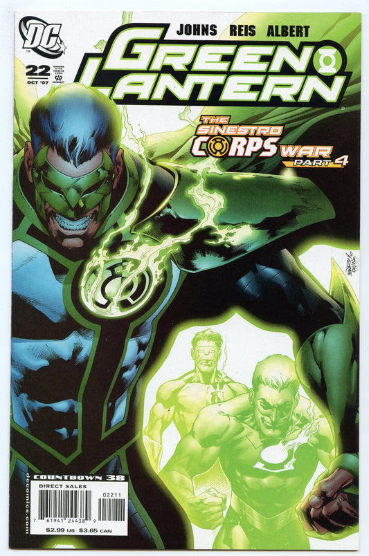 Green Lantern V4 22 (Oct 2007) NM- (9.2)