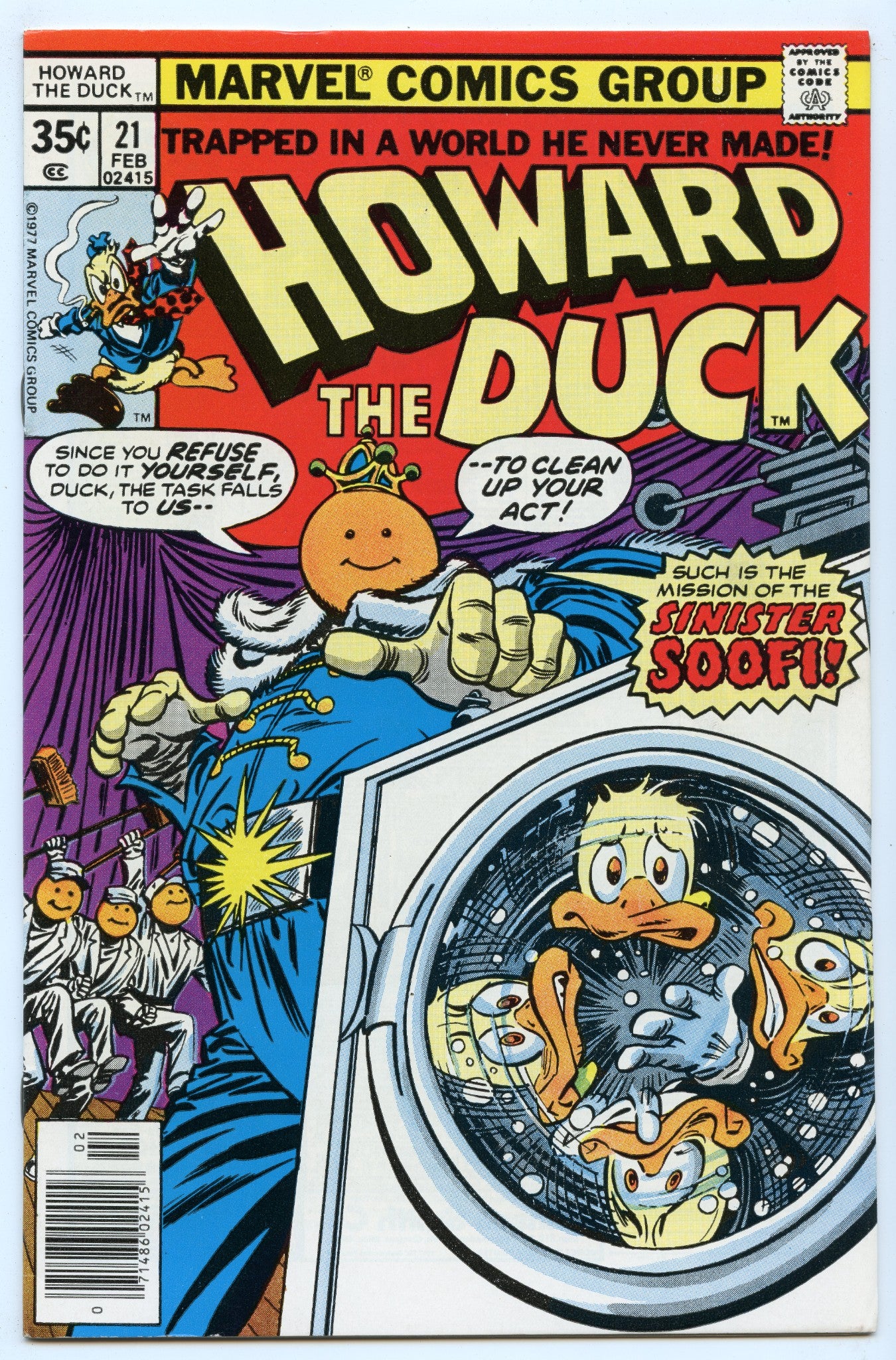 Howard the Duck 21 (Feb 1978) VF+ (8.5)