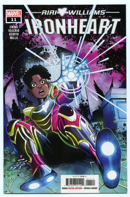 Ironheart 11 (Dec 2019) NM- (9.2) - 1st full appearance Riri's father (Dune)