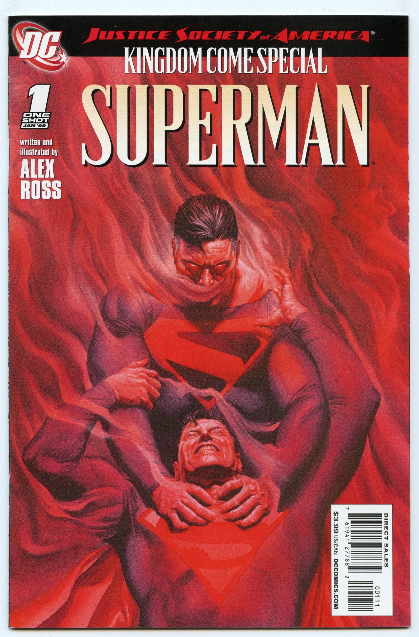 JSA: Kingdom Come Special : Superman 1 (Jan 2009) NM- (9.2)