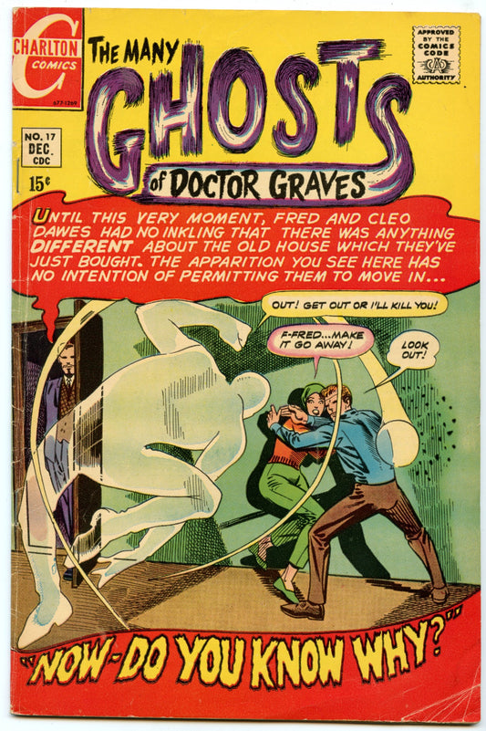 Many Ghosts of Doctor Graves 17 (Dec 1969) VG- (3.5)