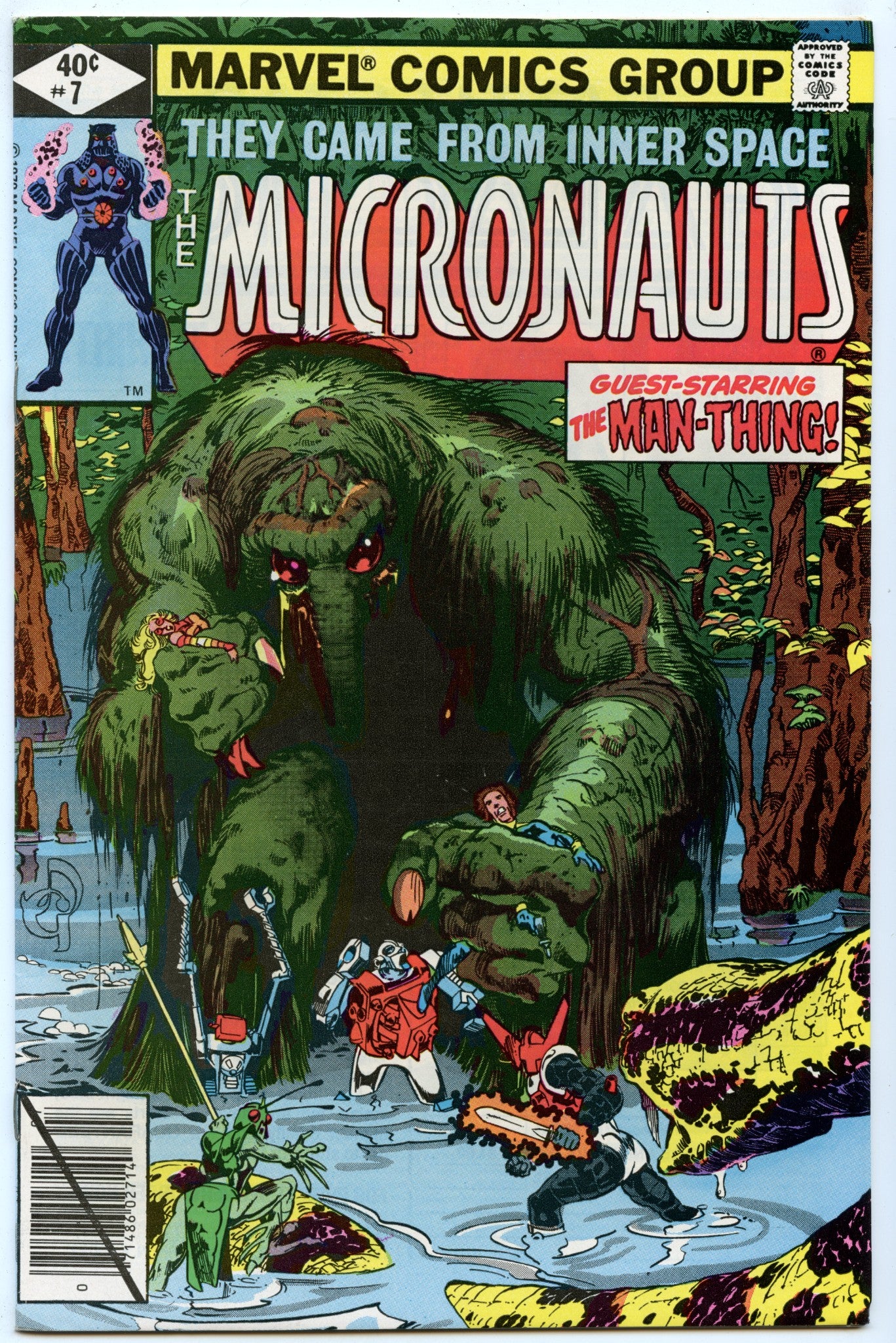 Micronauts 7 (Jul 1979) NM- (9.2)