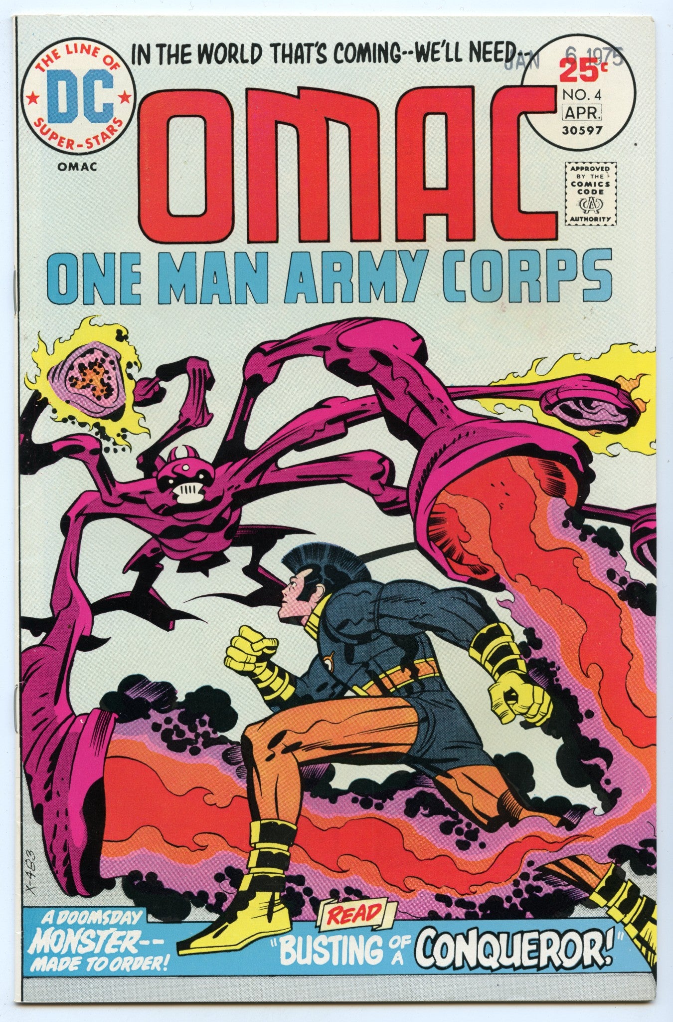 OMAC 4 (Apr 1975) VF/NM (9.0)