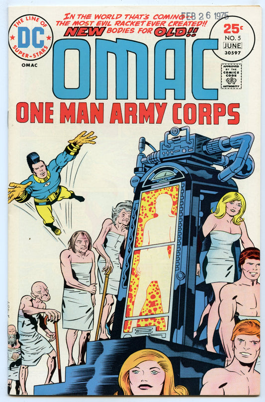 OMAC 5 (Jun 1975) VF/NM (9.0)