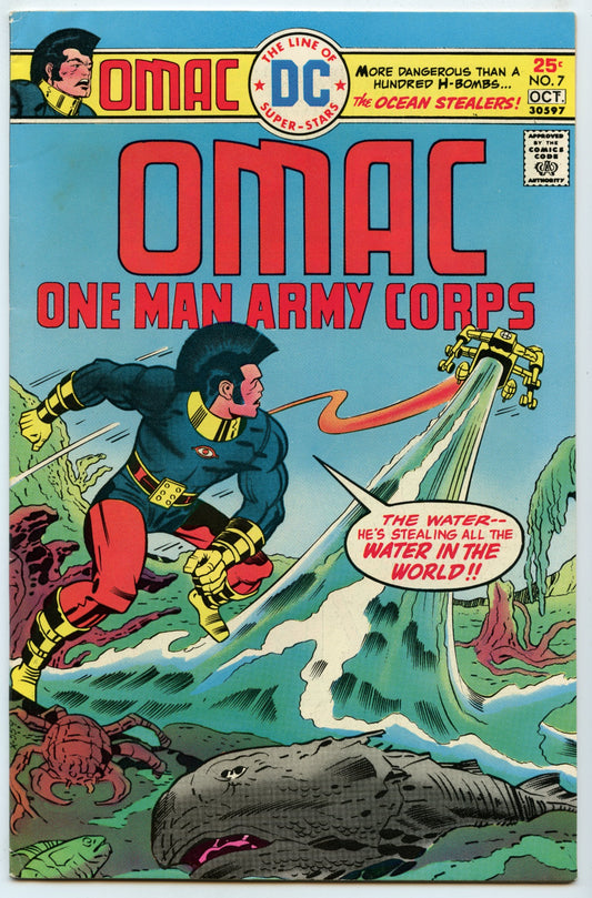 OMAC 7 (Oct 1975) VF (8.0)