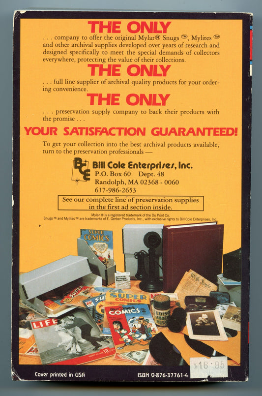 Overstreet Comic Book Price Guide #18 (1988) - softcover