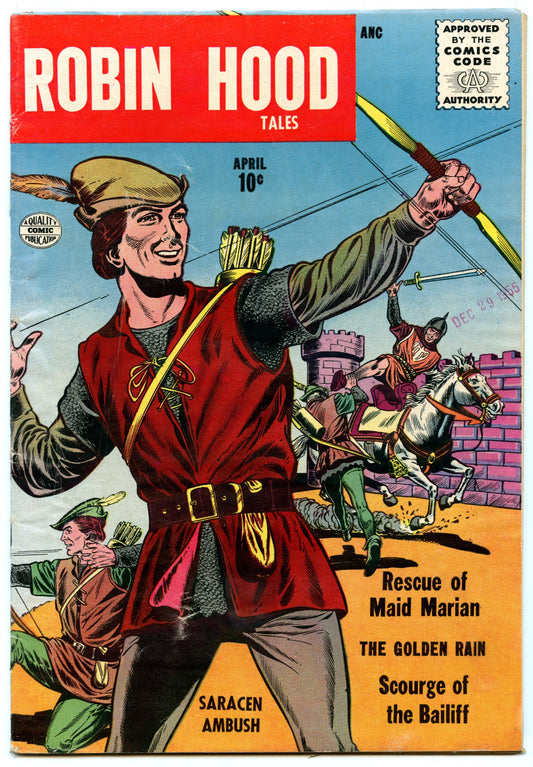 Robin Hood Tales 2 (Apr 1956) VG+ (4.5)