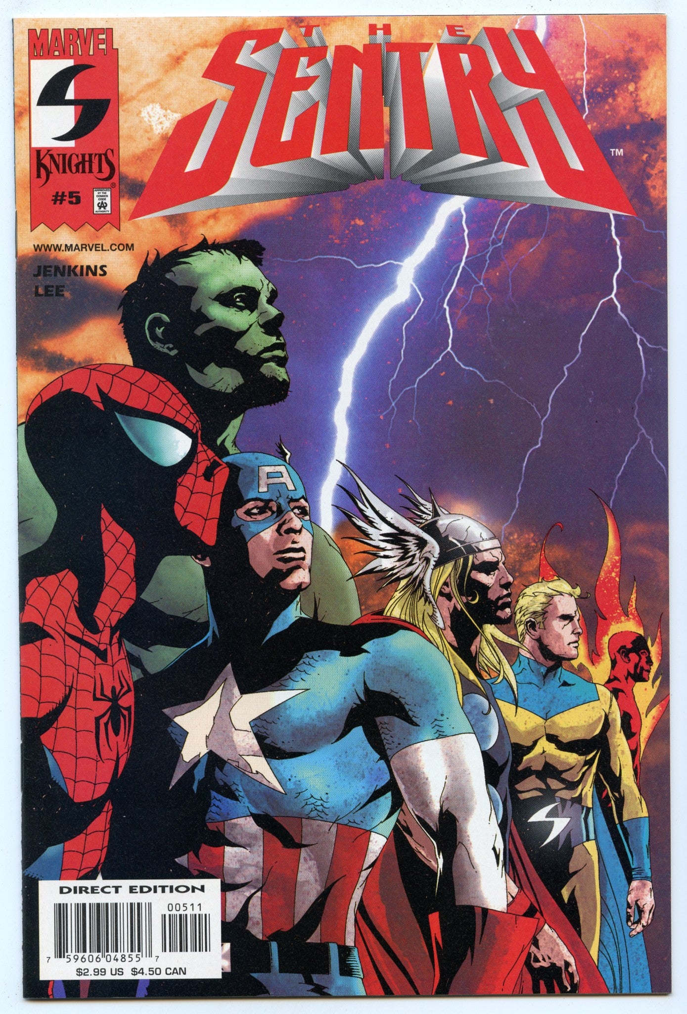 Sentry 5 (Jan 2001) NM- (9.2)