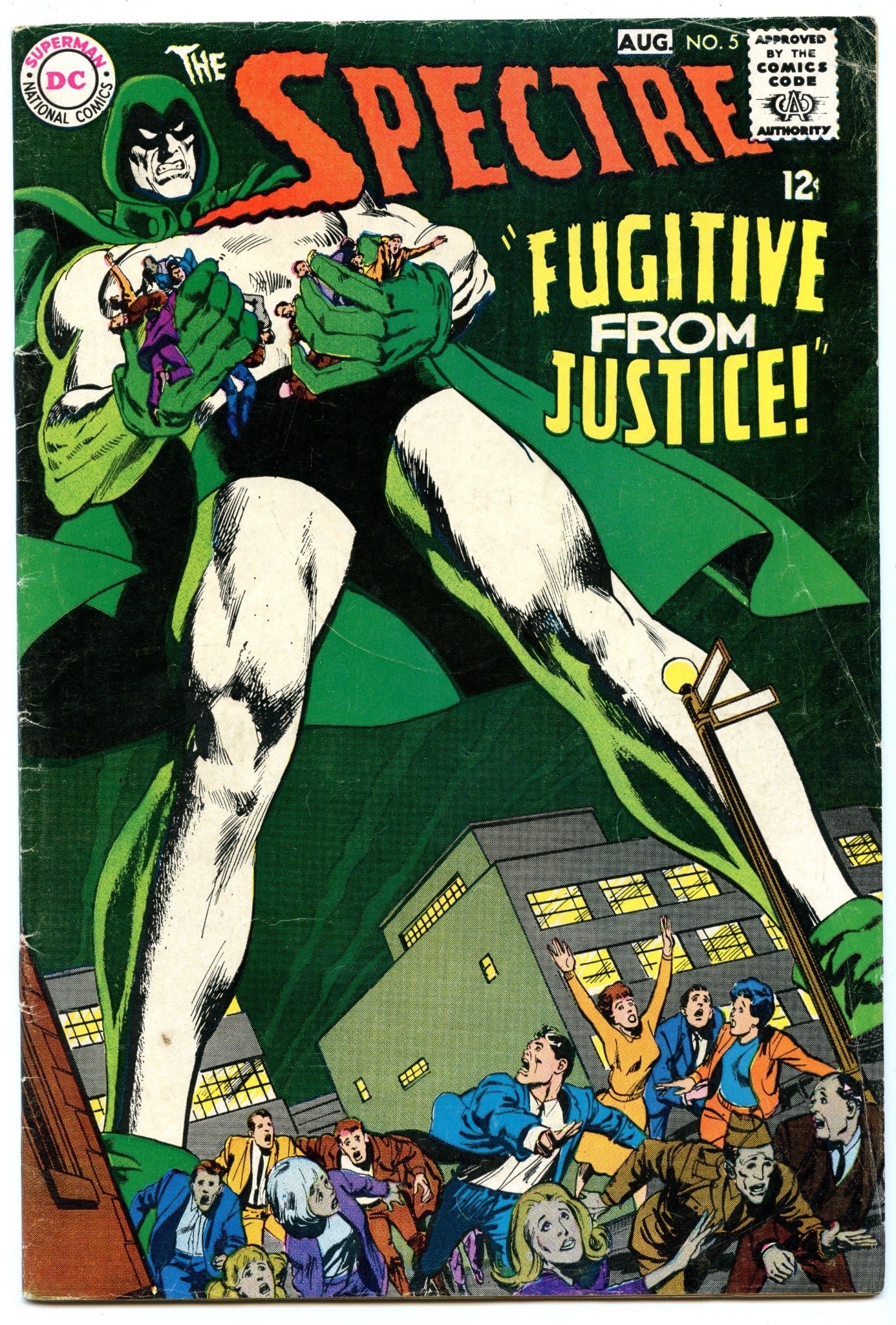 Spectre 5 (Aug 1968) VG/FI (5.0)