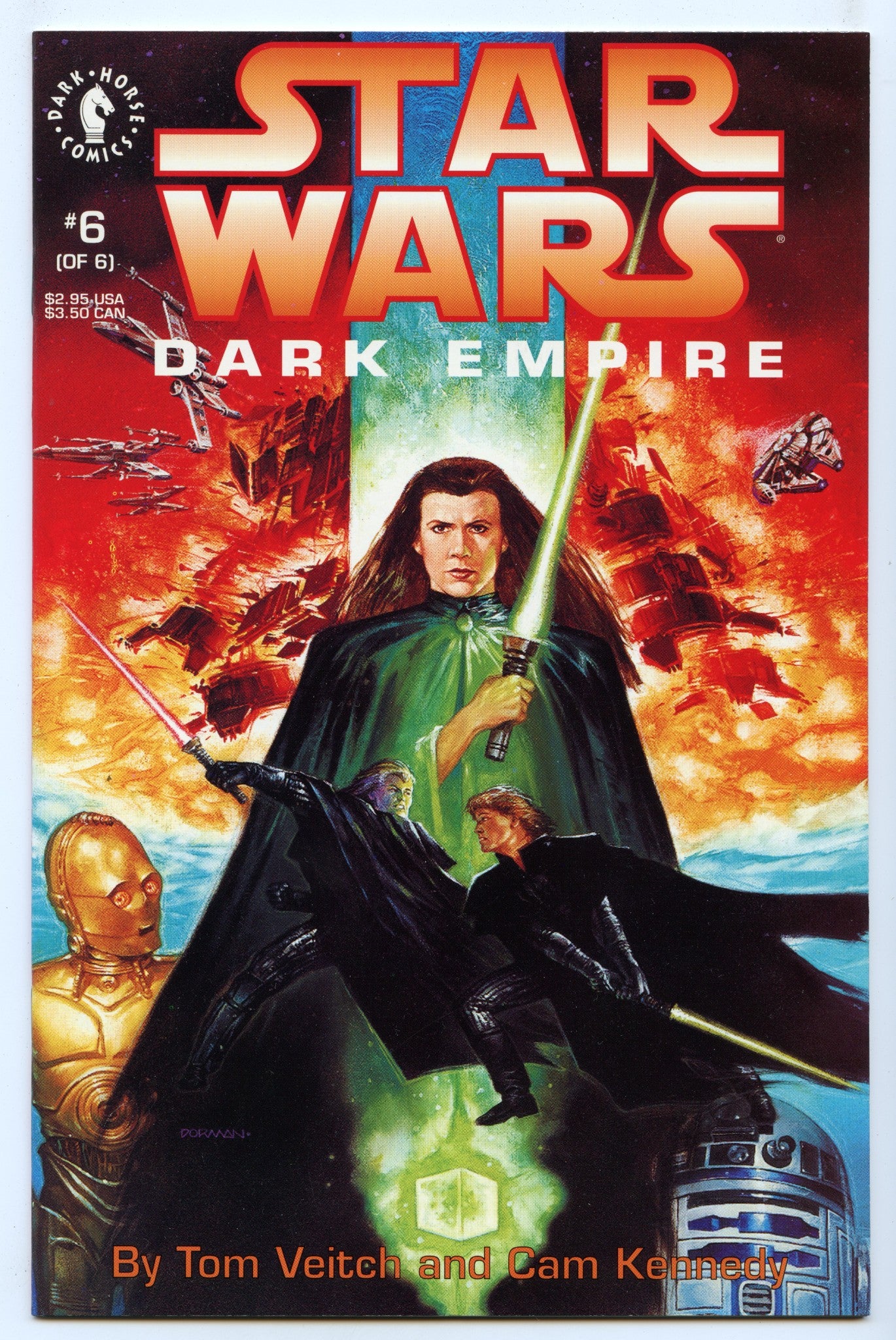 Star Wars: Dark Empire 6 (Oct 1992) NM- (9.2)