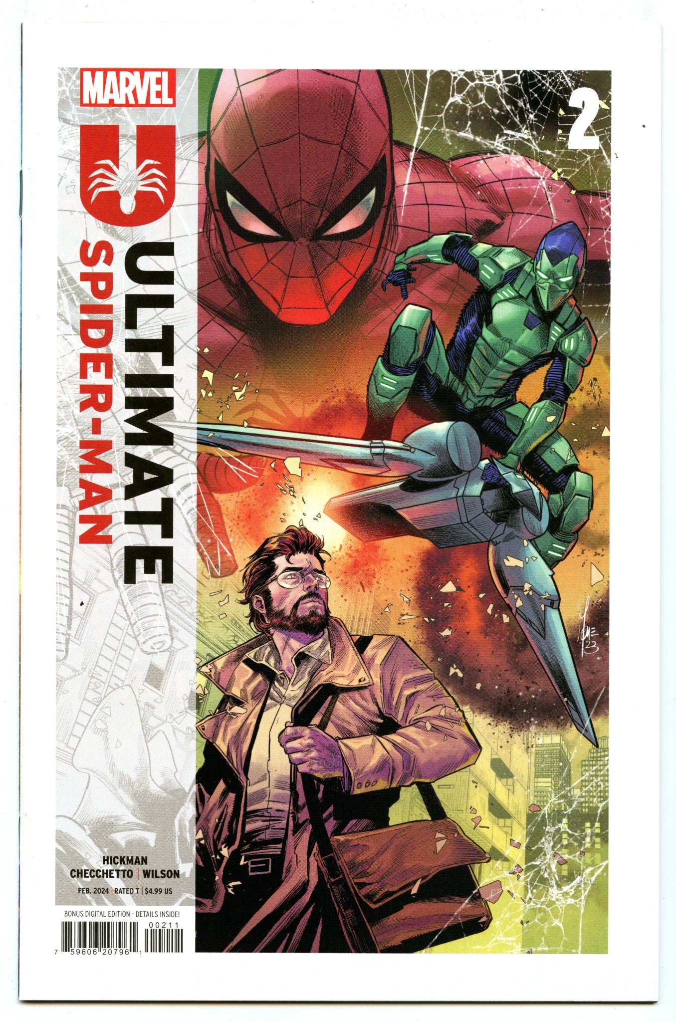 Ultimate Spider-man V2 2 (Apr 2024) NM- (9.2)