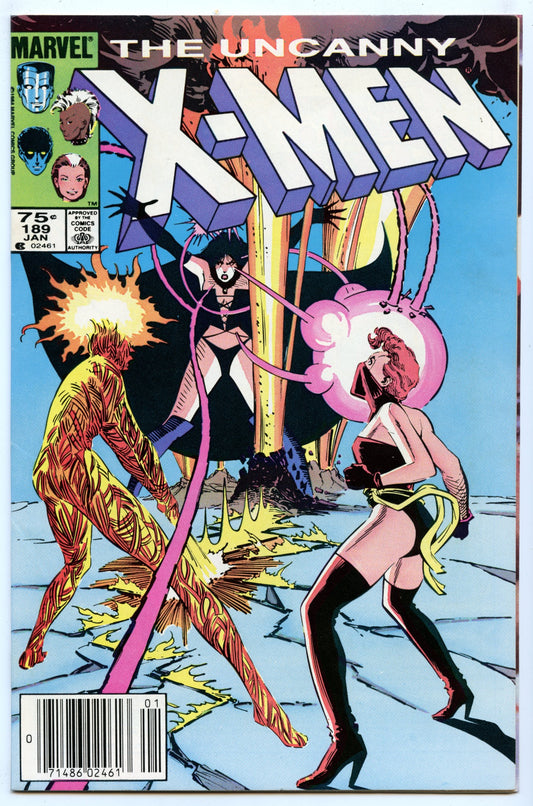 Uncanny X-Men 189 (Jan 1985) NM- (9.2) - CDN Price variant