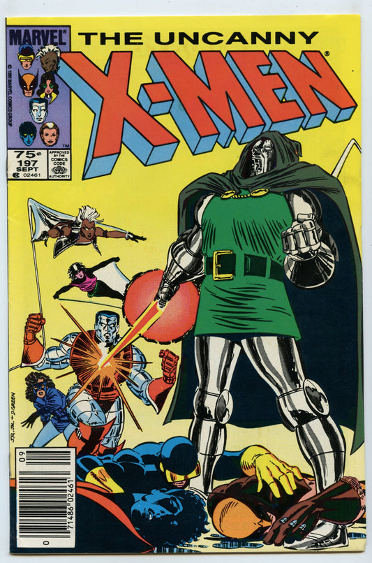 Uncanny X-Men 197 (Sep 1985) NM- (9.2) - CDN Price variant
