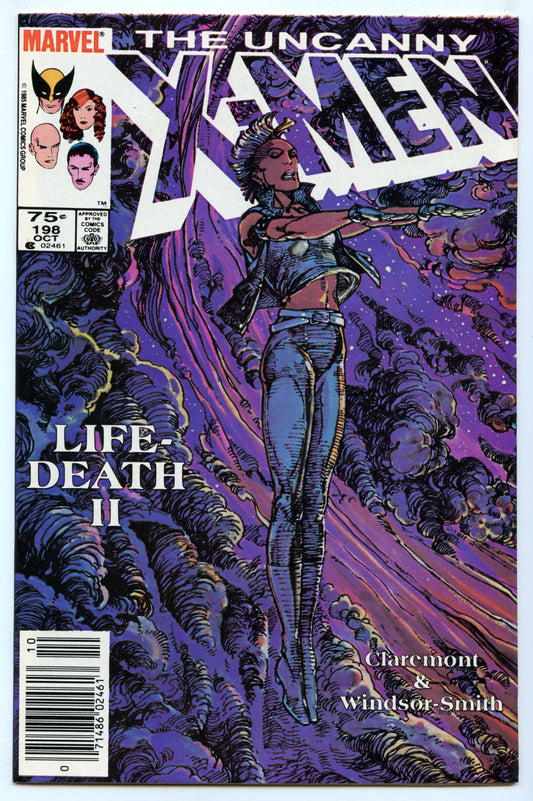 Uncanny X-Men 198 (Oct 1985) NM- (9.2) - CDN Price variant
