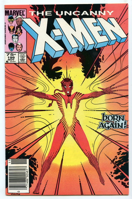 Uncanny X-Men 199 (Nov 1985) NM- (9.2) - CDN Price variant