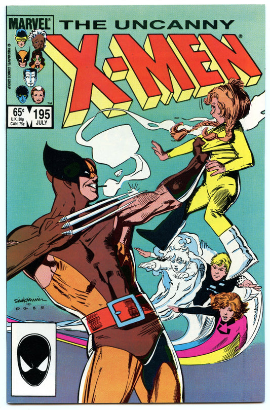 Uncanny X-Men 195 (Jul 1985) NM- (9.2)