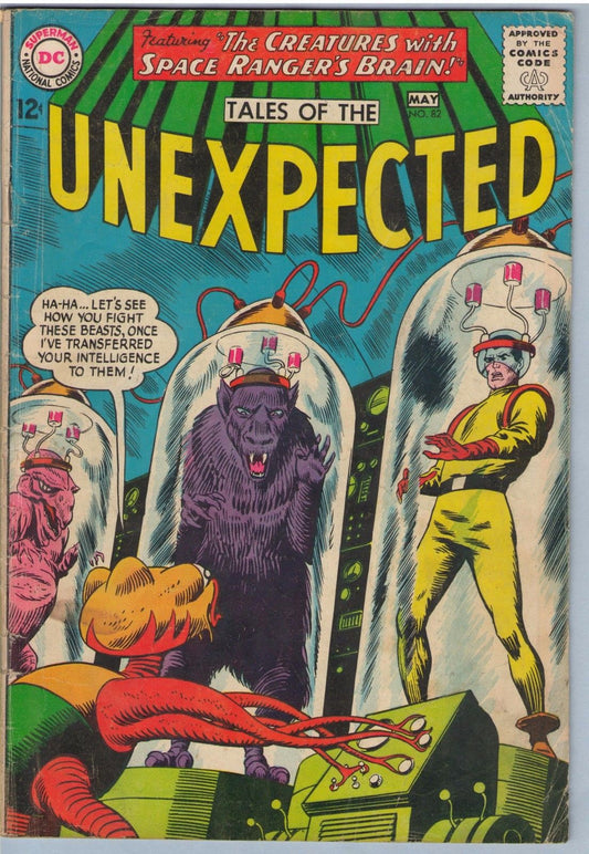 Tales of the Unexpected 82 (May 1964) VG- (3.5)